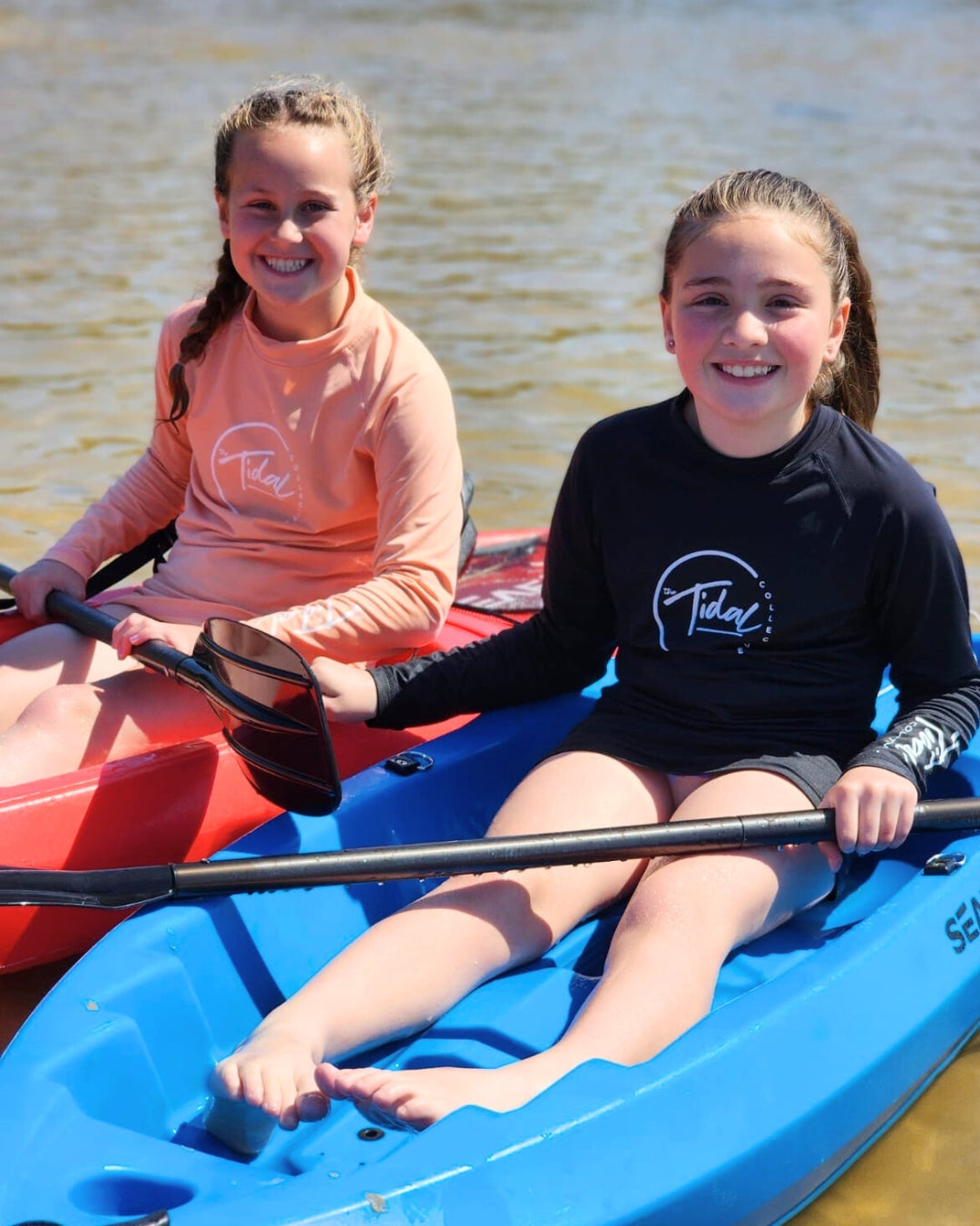 Kids Fleece Lined Rash Vest  - sizes 8-16 - Indiana Black