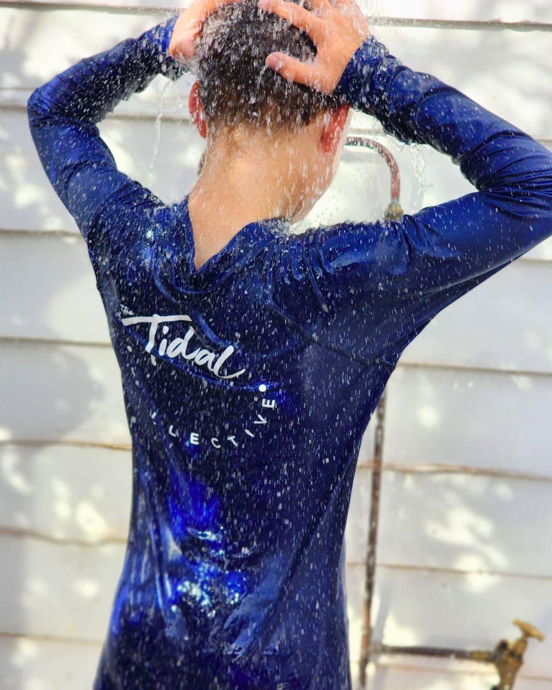 New Kids Fleece Lined Rash Vest - Sizes 8-16 - Pacific Navy